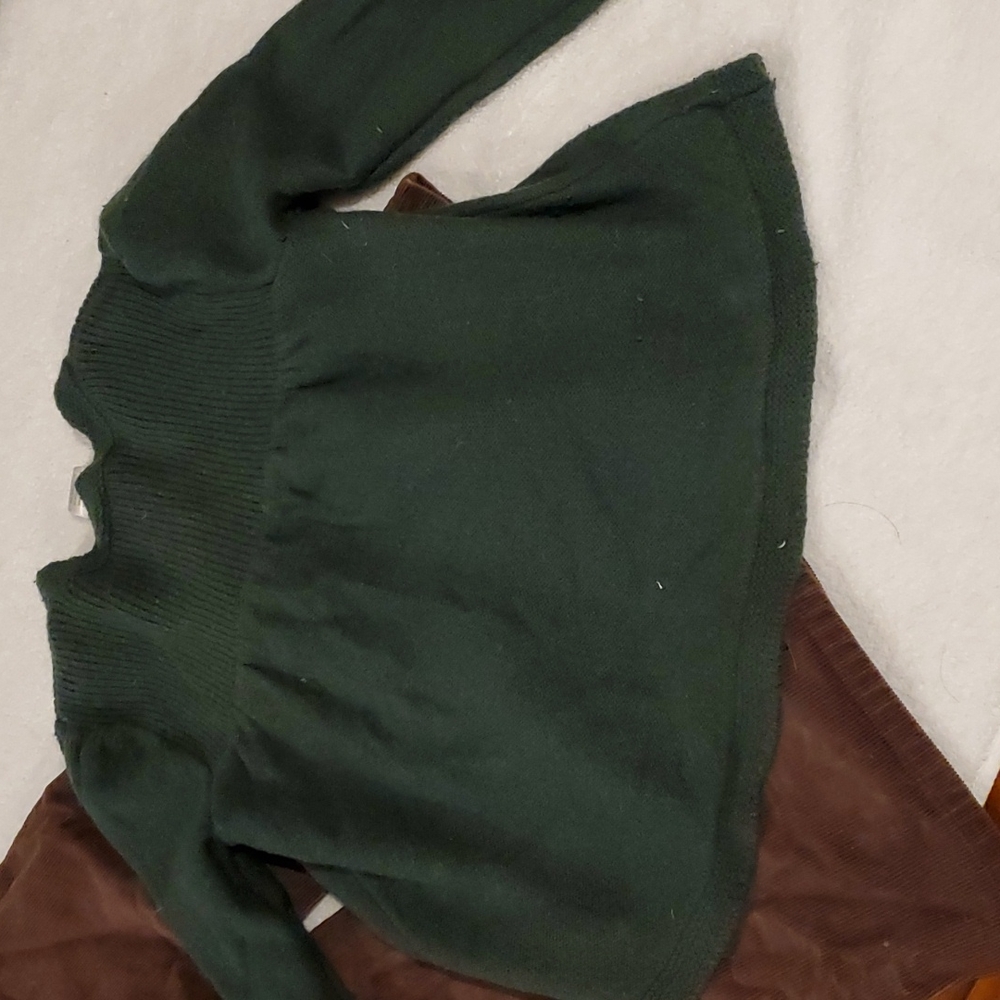 Girls Holiday pants and cardigan set Gymboree - Picture 7 of 8